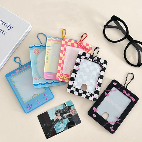 Custom Acrylic Photocard Holders Keychains