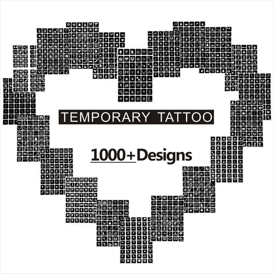 1000 designs Henna Temporary Tattoos Stencils